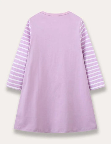 Zebra Appliqué Dress - Mini Taylor